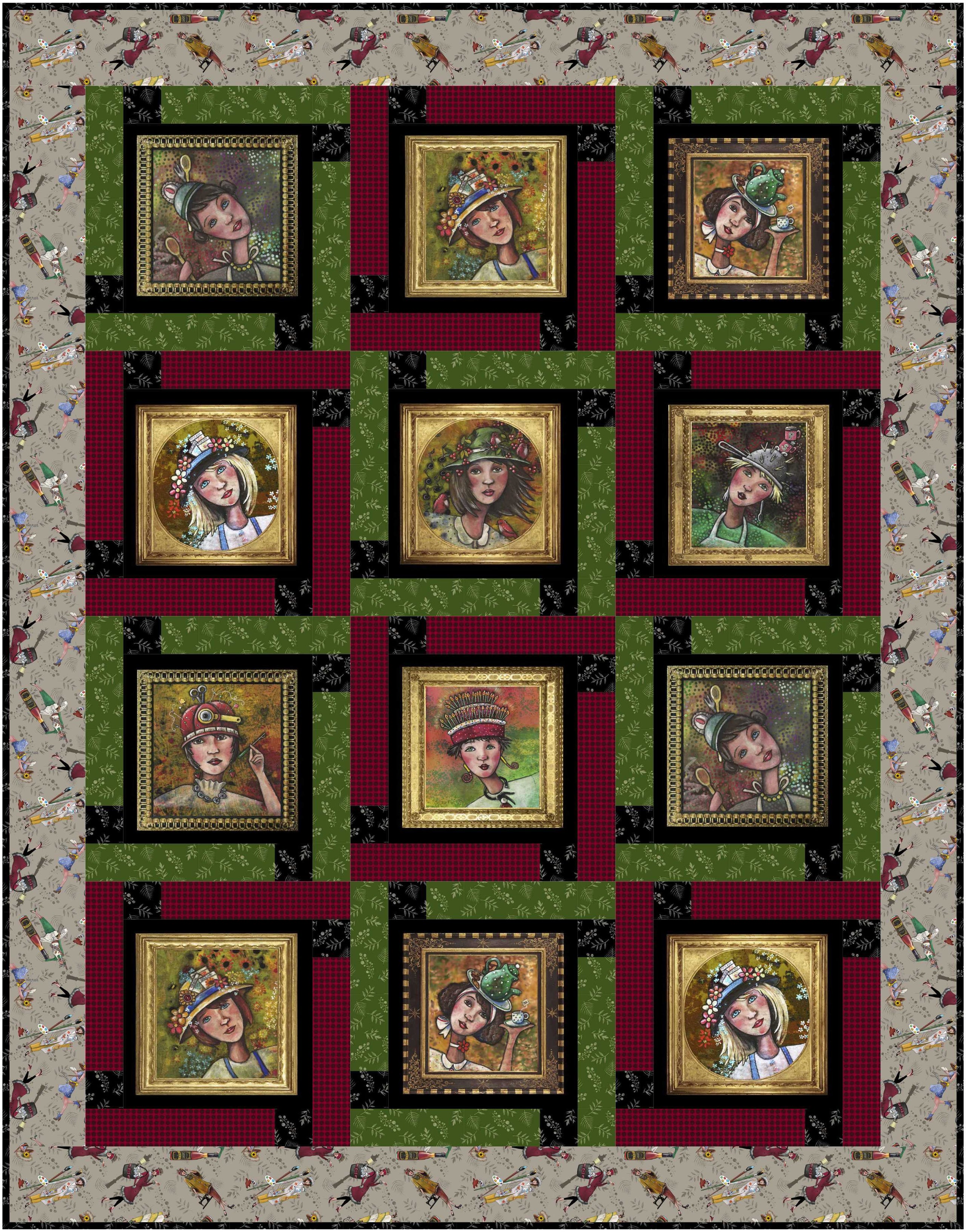 QT Fabrics selling Quick Change Corners Quilt Kit